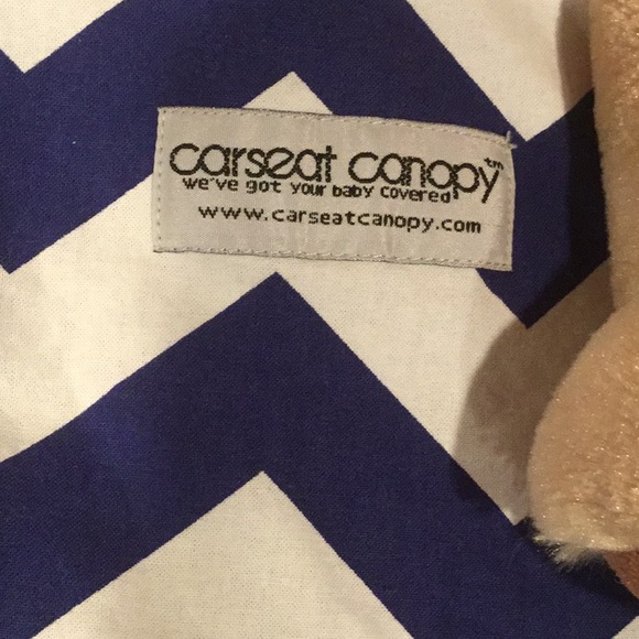 Car seat Canopy & Build-A-bear puppy - Picture 3 of 8